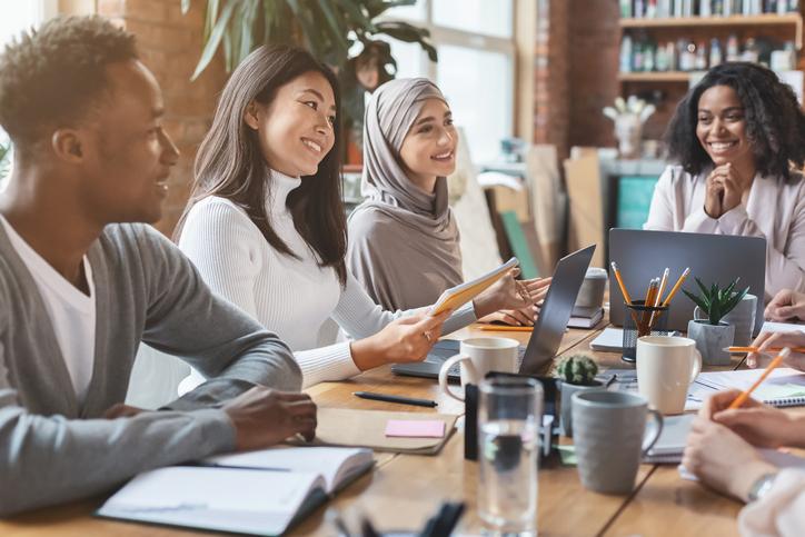 A company hiring international employees through a global PEO
