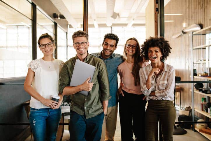 A team hiring internationally through a global PEO